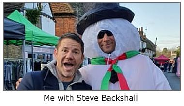 Me & Steve Backshall
